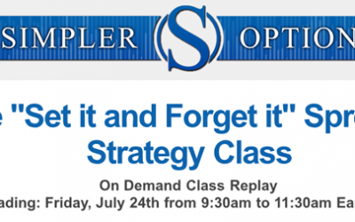 Don Kaufman – Simpler Options – Set It And Forget It-Spreads