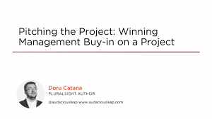 Doru Catana – Pitching the Project: Winning Management Buy-In on a Project