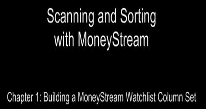 Peter Worden – Scanning & Sorting with Money Stream