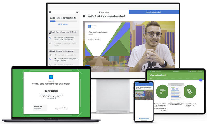 Juan Lombana Google Expert en marketing – Curso en línea de Google Ads