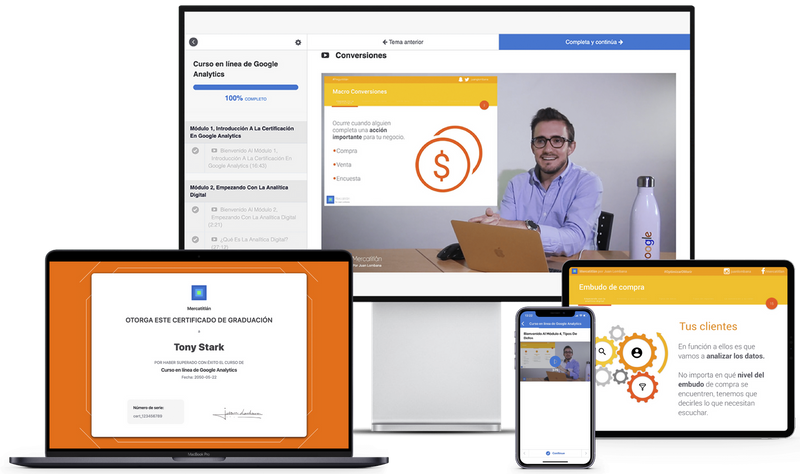 Juan Lombana Google Expert en marketing – Curso en línea de Google Analytics
