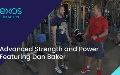 Dan Baker – Exos Presents: Advanced Strength and Power Featuring Dan Baker