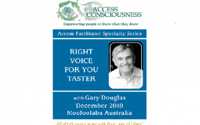 Gary M. Douglas – Facilitator Series – Right Voice For You