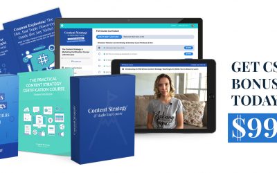 Julia McCoy All-Access: The Content Strategy & Marketing Certification Course with Bonuses