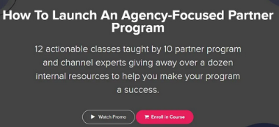 Alex Glenn – How To Launch An Agency Focused Partner Program
