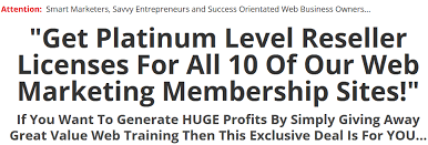 Promotelabs – Get Platinum Level Reseller Licenses For All 10 Web