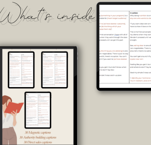 MIWA – Cash Converting Captions
