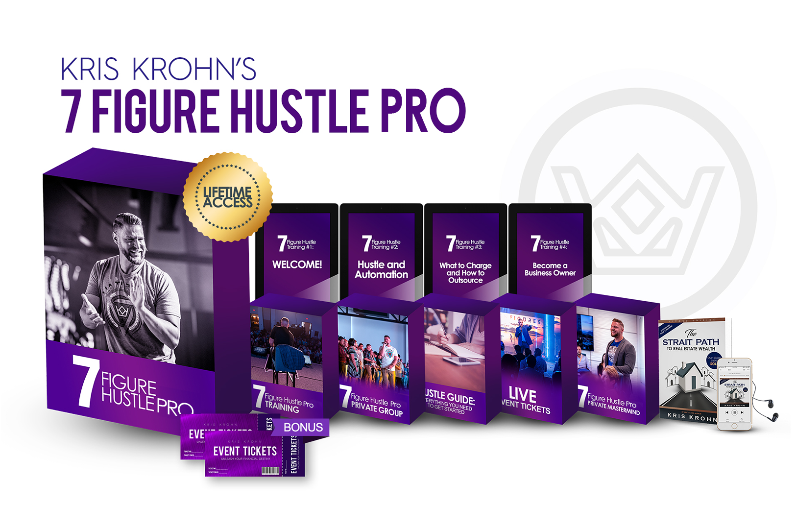 Kris Krohn – 7 Figure Hustle Pro Package