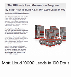 Matt Lloyd – 10k Leads In 100 Days