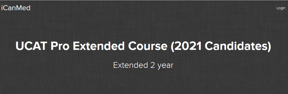 Michael Tsai – UCAT Pro Extended Course (2021 Candidates)