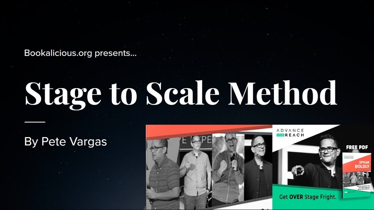 Pete Vargas – Stage to Scale Method Digital Course
