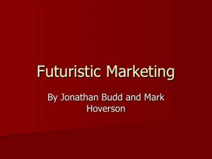 Jonathan Budd & Mark Hoverson – Futuristic Marketing