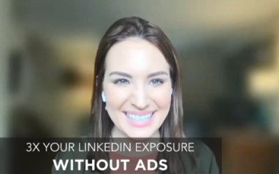 Mandy McEwen – How To 3X Your LinkedIn Exposure In (*30*) 30 Days Without Ads