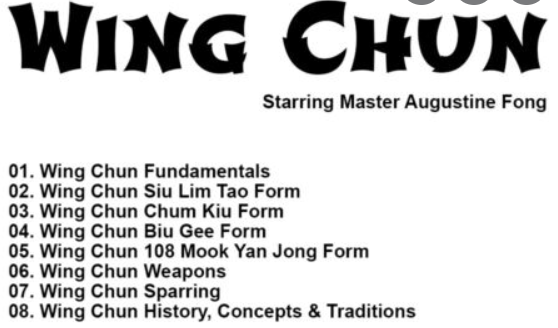 Augustine Fong – Fundamental Wing Chun Kung Fu (8 DVDs)