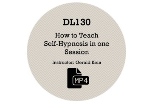 Gerald Kein – Teaching Self-Hypnosis In One Session