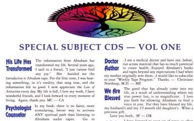 Abraham-Hicks – Special Subjects Series Vol. 1