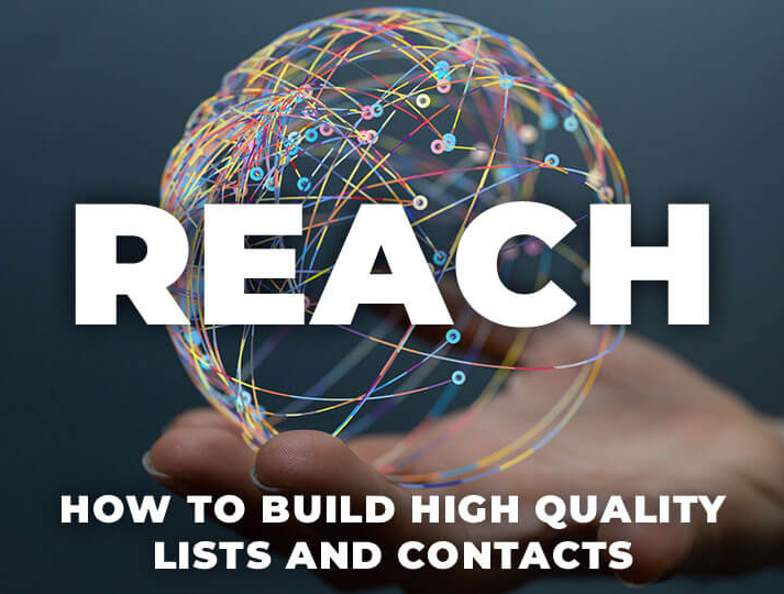 Alan Weiss – Reach How to build high quality lists and contacts