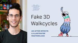 Fabien Rousseau – Fake 3D Walkcycles in After Effects