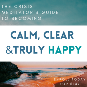 Davidji - Crisis Meditator’s Guide to Becoming Calm, Clear & Truly Happy