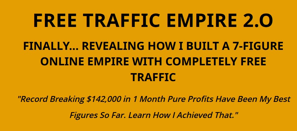 Taresh Singhania – Free Traffic Empire