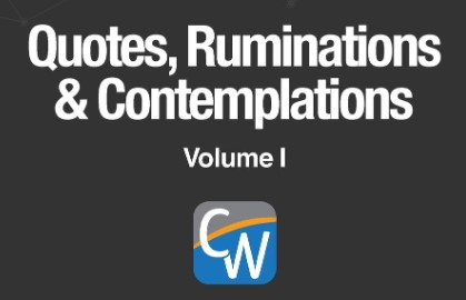 Corey Wayne – Quotes, Ruminations & Contemplations Vol I