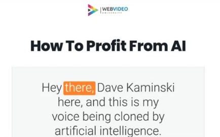 Dave Kaminski – How To Profit From AI