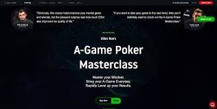 Elliot Roe’s – A-GAME Poker Masterclass