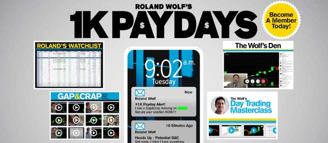 Roland Wolf – $1k paydays 2022