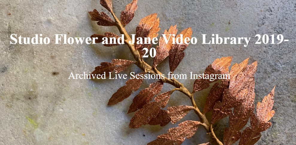 Amity Katharine Libby – Studio Flower and Jane Video Library 2019-20