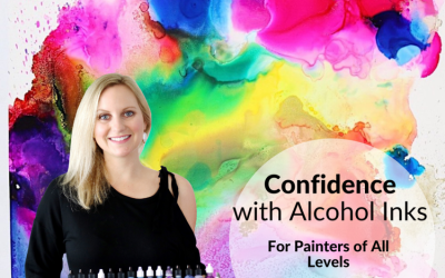 Jenna Webb Art – Meditative Painting eCourse – Online Soul Retreat – An Alcohol Ink Painting Course for All Levels