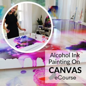 Jenna Webb Art - Meditative Painting eCourse - Online Soul Retreat - An Alcohol Ink Painting Course for All Levels