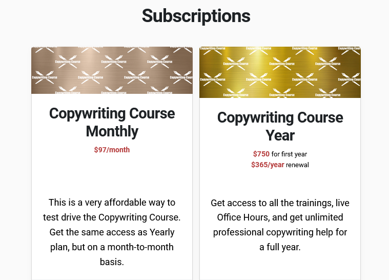 Neville Medhora - Copywriting Course 2