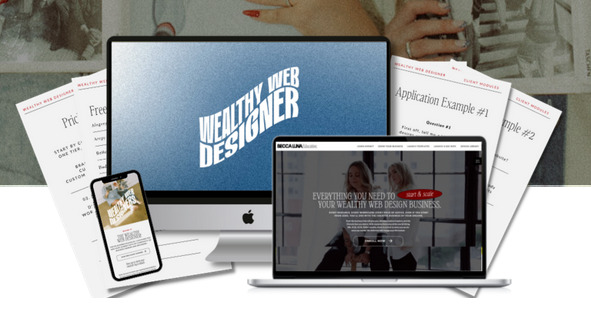 Becca Luna Education - The Wealthy Web Designer Course