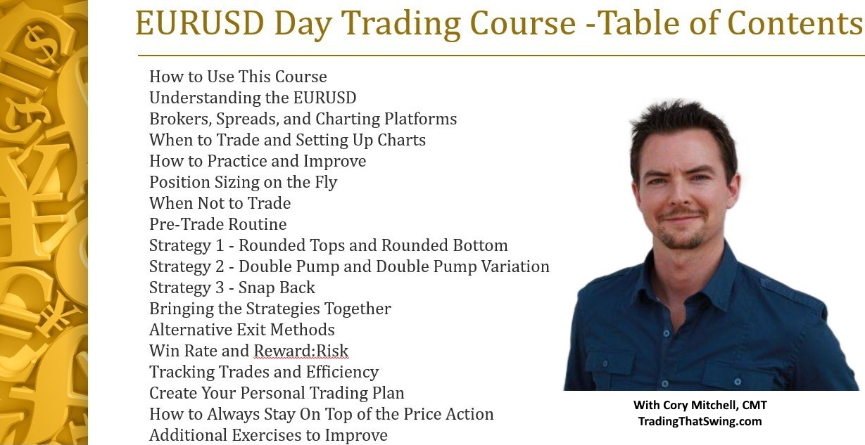 Cory Mitchell - Trade That Swing - The EURUSD Day Trading Course