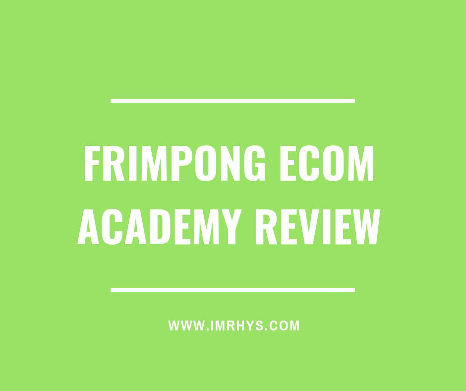 Ebenezer Frimpong – Frimpong Ecom Academy