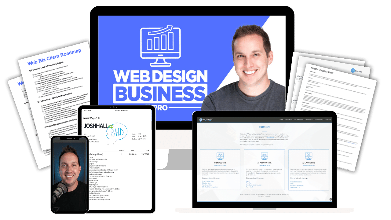 Josh Hall - Web Design Business Course 1