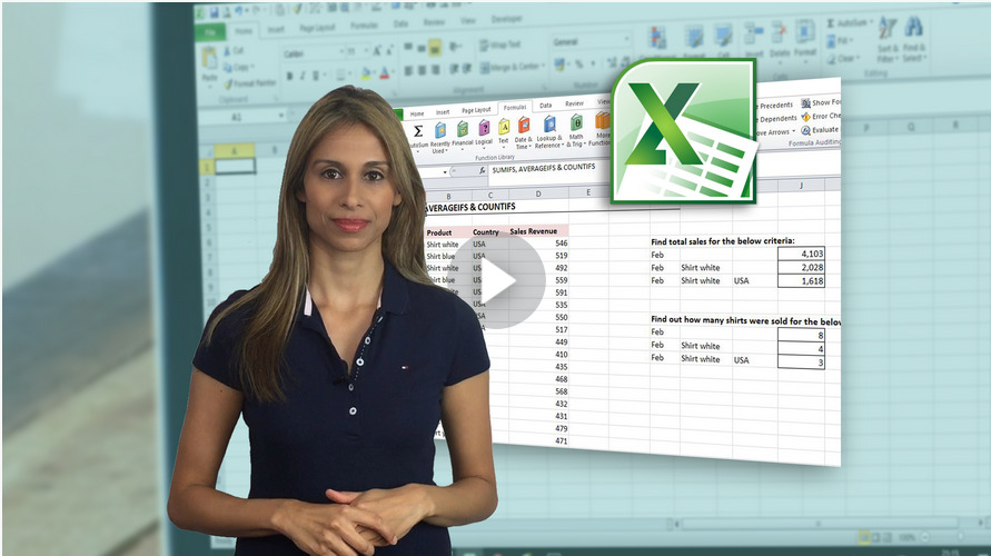 Leila Gharani – Advanced Excel – Top 10 Excel Tips & Formulas (Excel 2010)