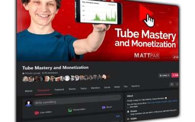 Matt Parr – Tube Mastery and Monetization 3.0