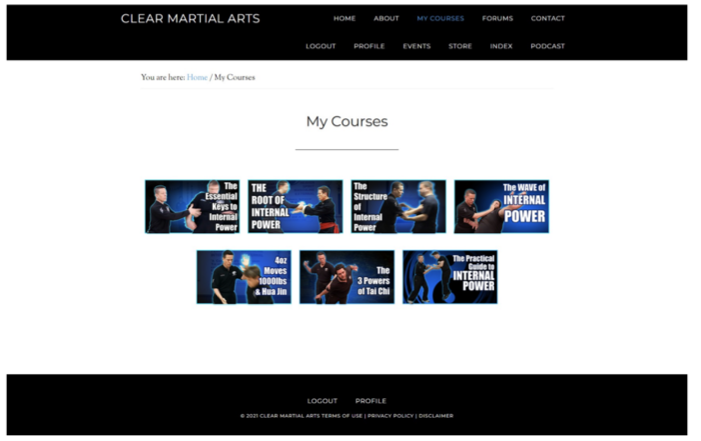 Richard Clear – Internal Power Training at Your Fingertips