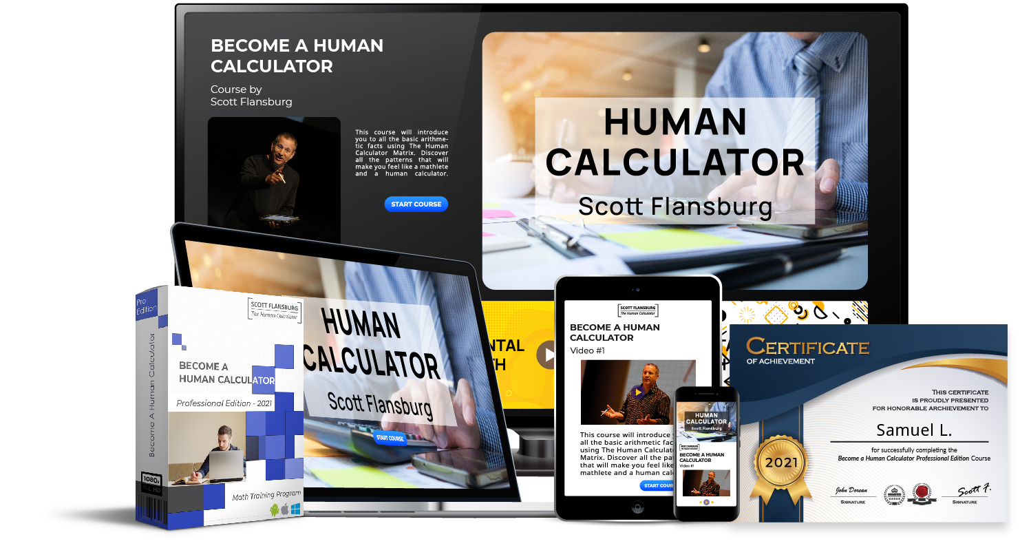 Scott Flansburg - Become a Human Calculator - Professional Edition (Elite version)