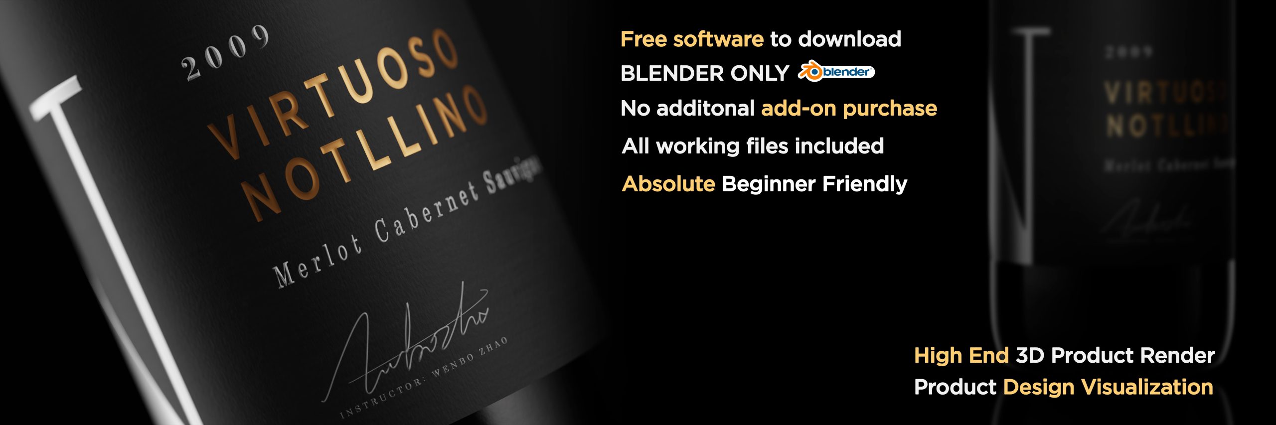 Wenbo Zhao - Blender 3.0 Master Class for Product Photographers & Designers (From Absolute Beginner to Pro) 1