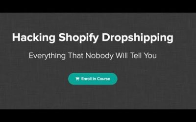 Hayden Bowles – Hacking Shopify Dropshipping