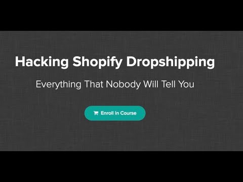 Hayden Bowles – Hacking Shopify Dropshipping 1