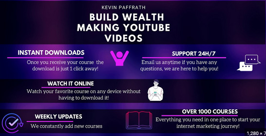 Kevin - Build Wealth Making Youtube Videos 1