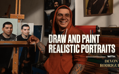 Devon Rodriguez – Masterclass – Draw and Paint Realistic Portraits