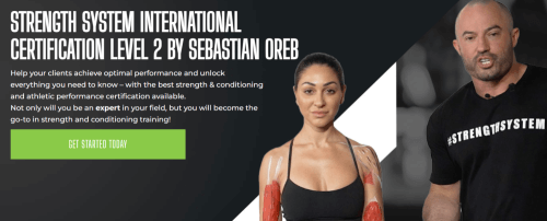 Sebastian Oreb – Strength System International Certification Level 2