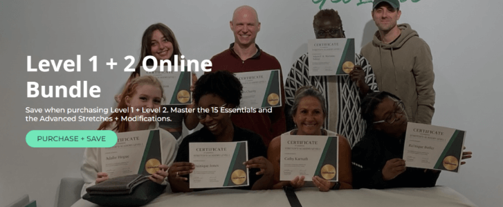 Stretch D Academy – Level 1 + 2 Online Bundle (2)