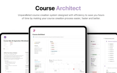 Course Architect – Ultimate Course Creation System for Notion