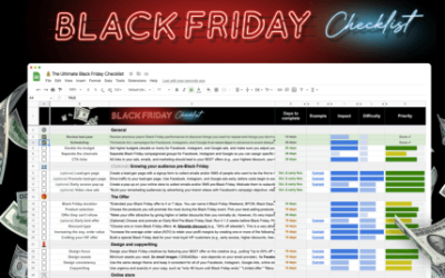 Jaka Smid – The Ultimate Black Friday Checklist