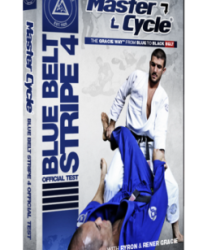 Gracie Jiu-Jitsu Master Cycle – Blue Belt Stripe 4